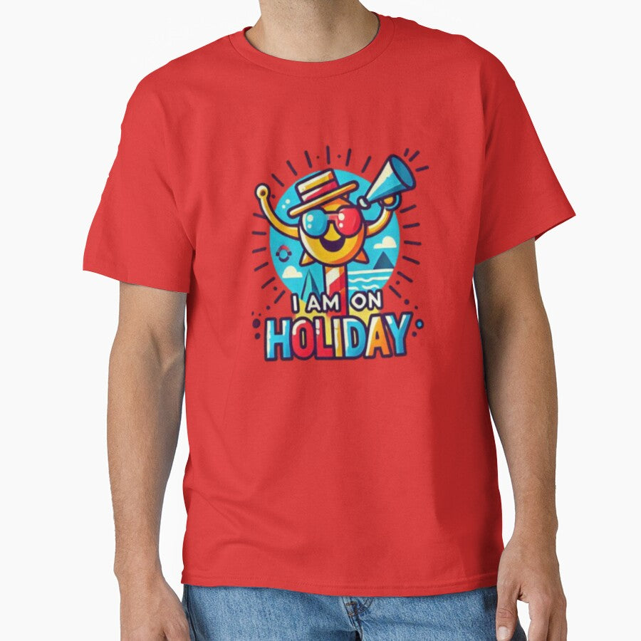 I am on Holiday!! by Shs-Kenya - Adult & Kids T-Shirts, Sweatshirts & Hoodies apparel design preview 1