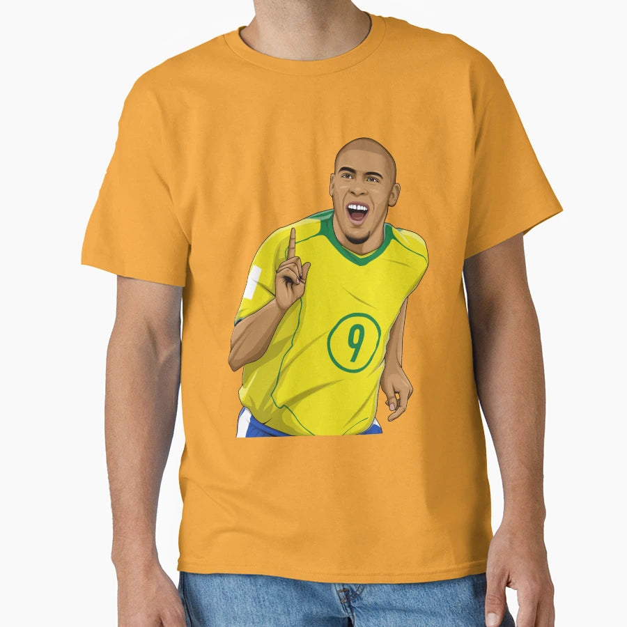 Ronaldo Nazario T-Shirt - Graphic Print Unisex - T-Shirt, Sweatshirt, Hoodie