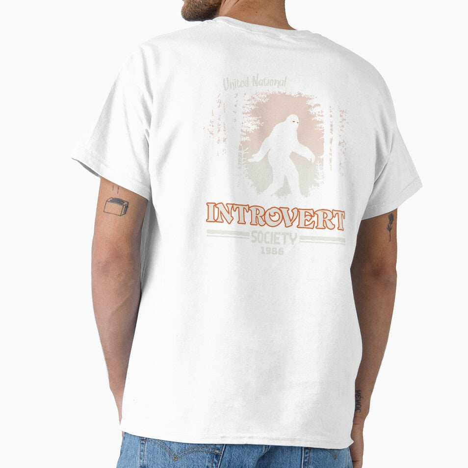 United National Introvert Society 1986 by atomicgirl - Adult & Kids T-Shirts, Sweatshirts & Hoodies apparel design preview 1