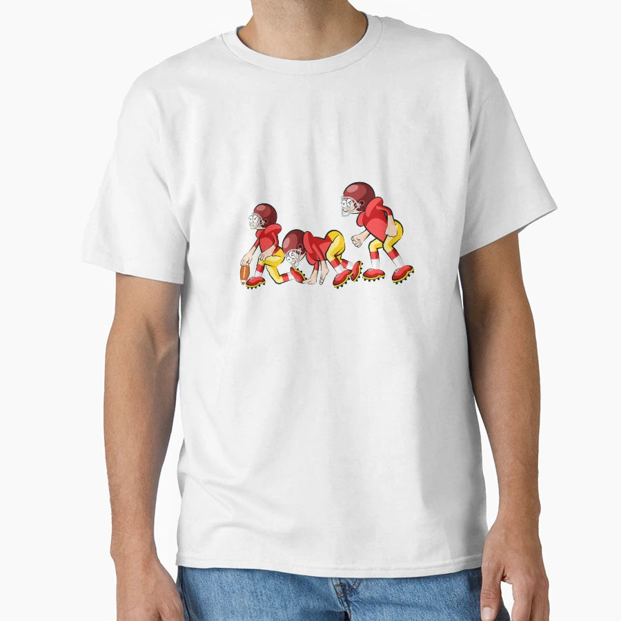 Dibuhumor Offensive Line American T-Shirt - Streetwear Style for Adults - T-Shirt, Sweatshirt, Hoodie