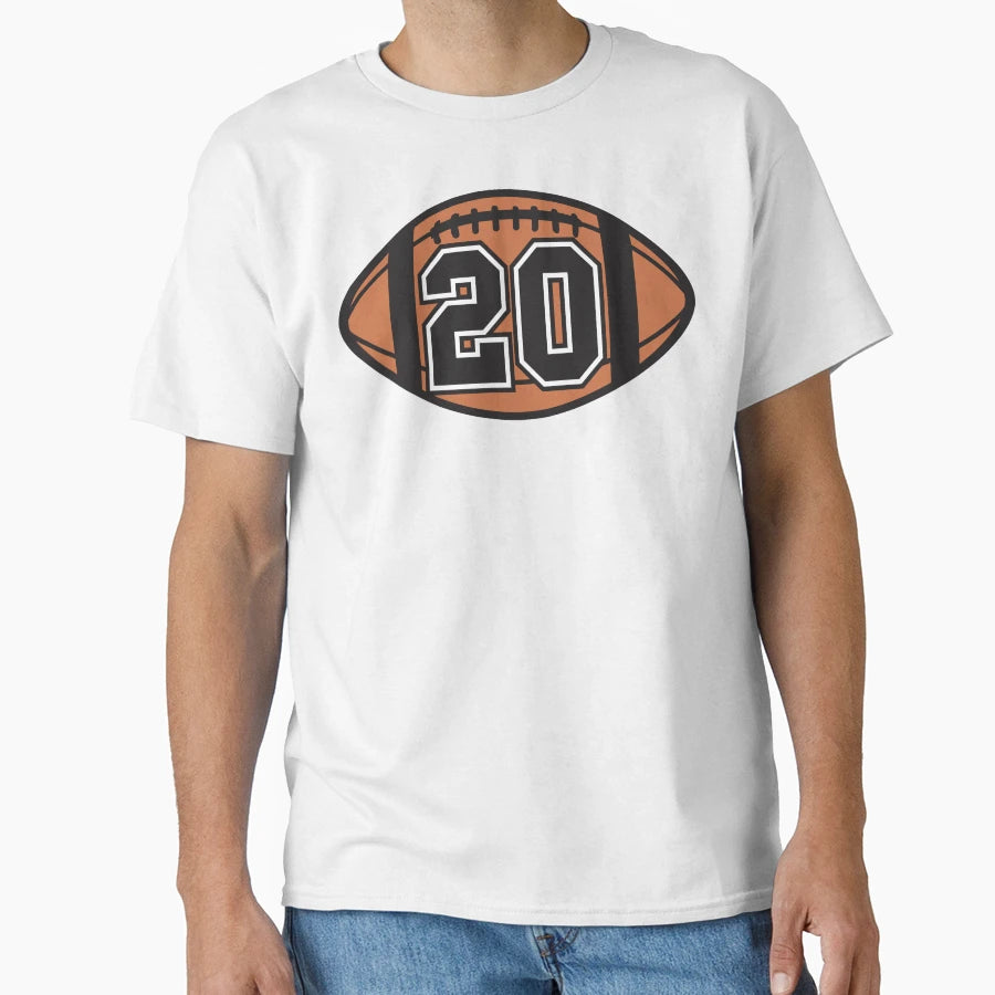 Football 20 T-Shirt - Novelty Apparel for Adults - T-Shirt, Sweatshirt, Hoodie