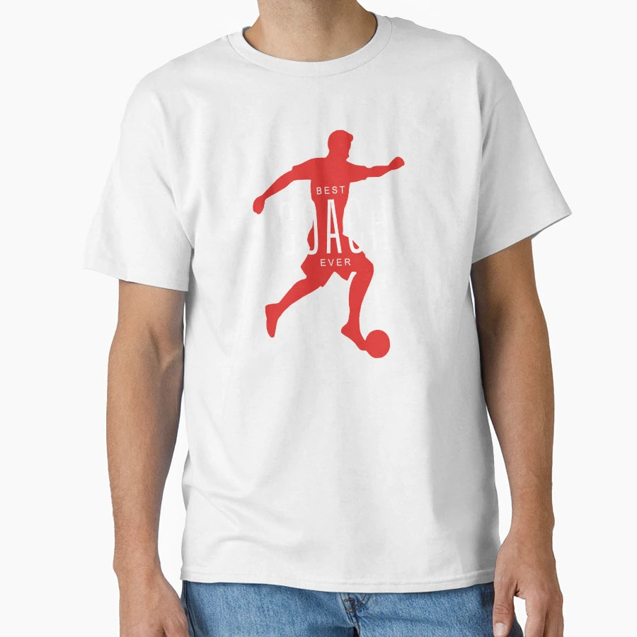 Best Soccer Coach Ball Sports Mentor Gift T-Shirt - Novelty Apparel Unisex - T-Shirt, Sweatshirt, Hoodie
