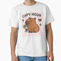 Capy Hour by Lotus Love Tarot - Adult & Kids T-Shirts, Sweatshirts & Hoodies apparel design preview 1