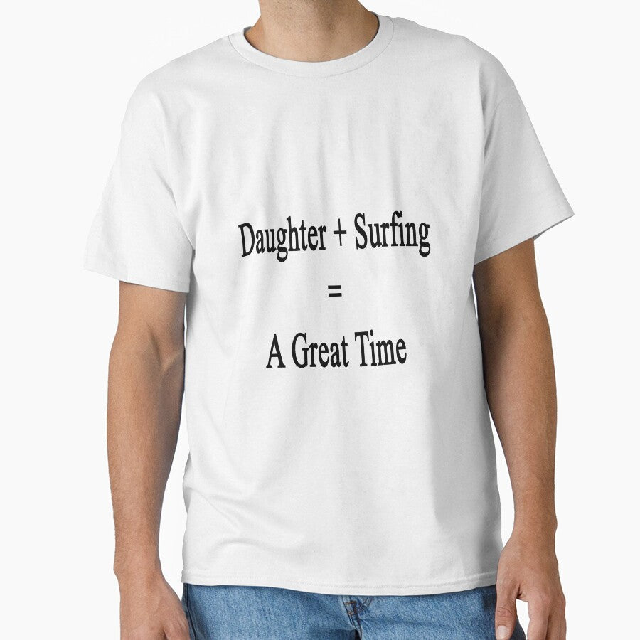 Daughter Surfing A Great Time by supernova23 - Adult & Kids T-Shirts, Sweatshirts & Hoodies apparel design preview 1