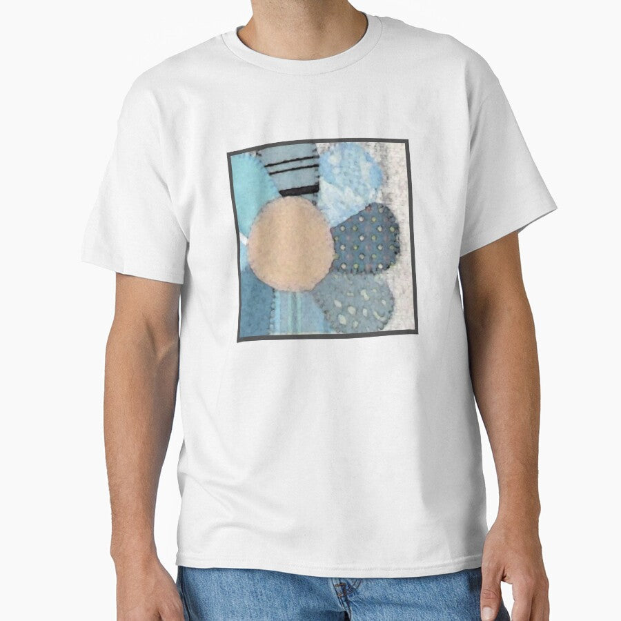 Excerpt from 3 Flowers #2-Blue Flower by ErinBrieArt - Adult & Kids T-Shirts, Sweatshirts & Hoodies apparel design preview 1