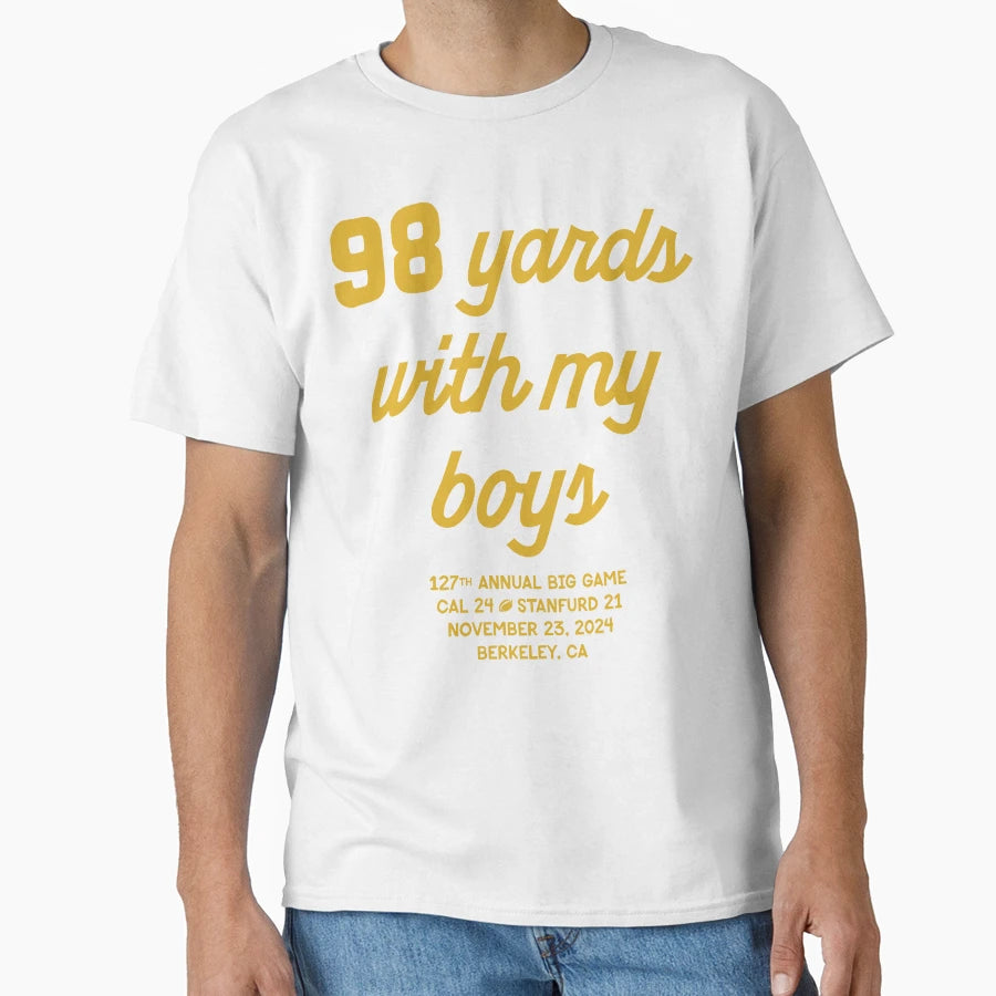 98 Yards My T-Shirt - Aesthetic Graphic Men Women - T-Shirt, Sweatshirt, Hoodie