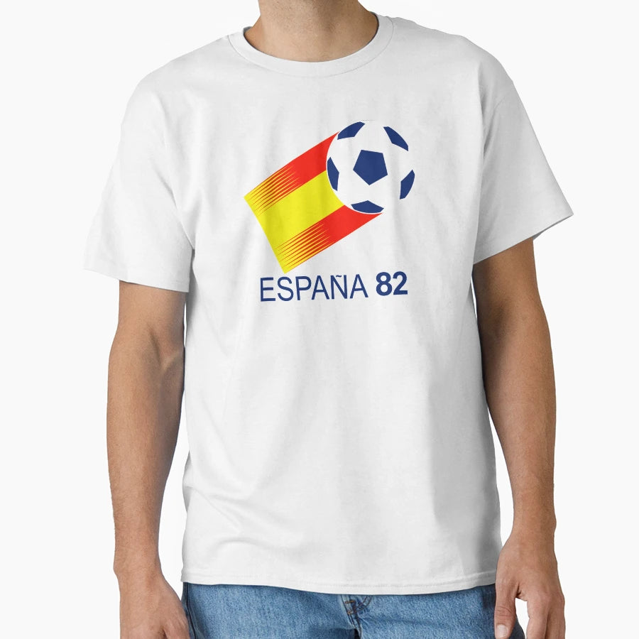 Spain 82 T-Shirt - Custom Art Print Unisex - T-Shirt, Sweatshirt, Hoodie