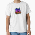 Good Vibes Usually Retro Funny Quote Typography Blue - Adult & Kids T-Shirts, Sweatshirts & Hoodies apparel design preview 1