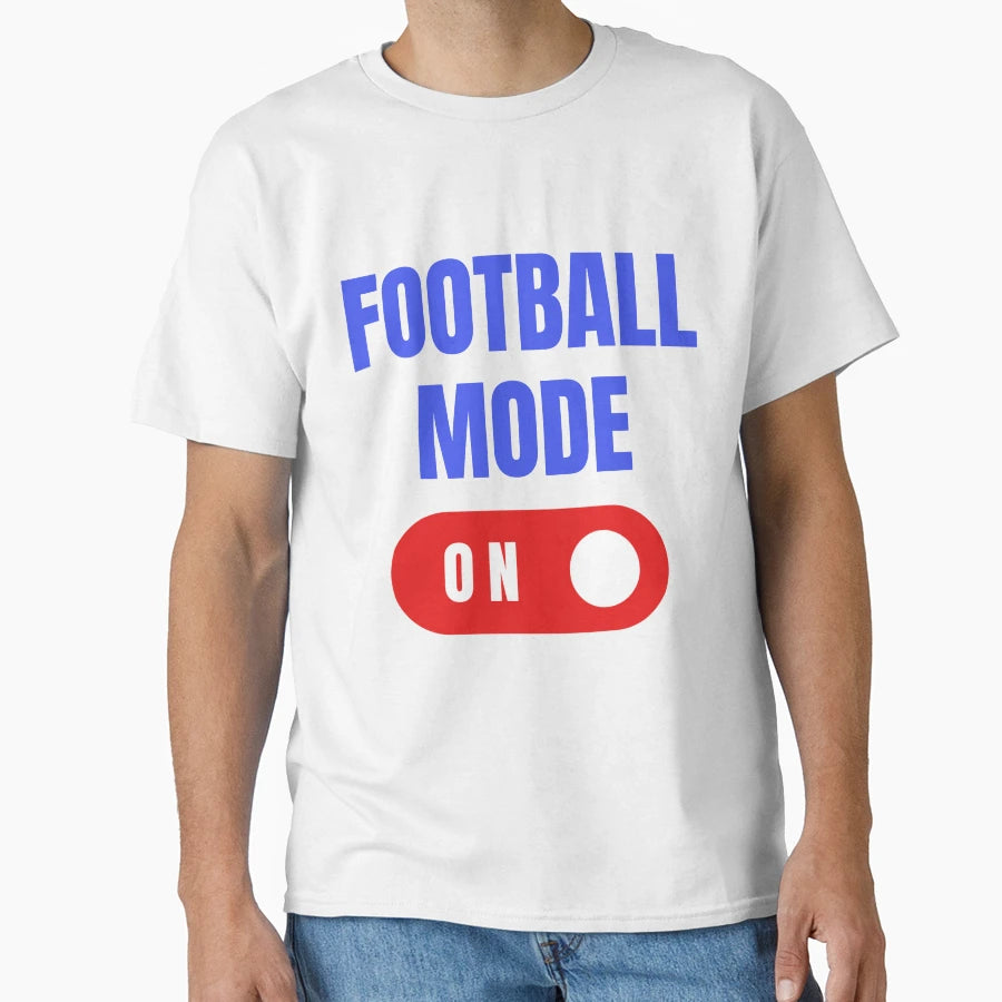 Football Mode Football Lover Gift T-Shirt - Aesthetic Graphic Men Women - T-Shirt, Sweatshirt, Hoodie