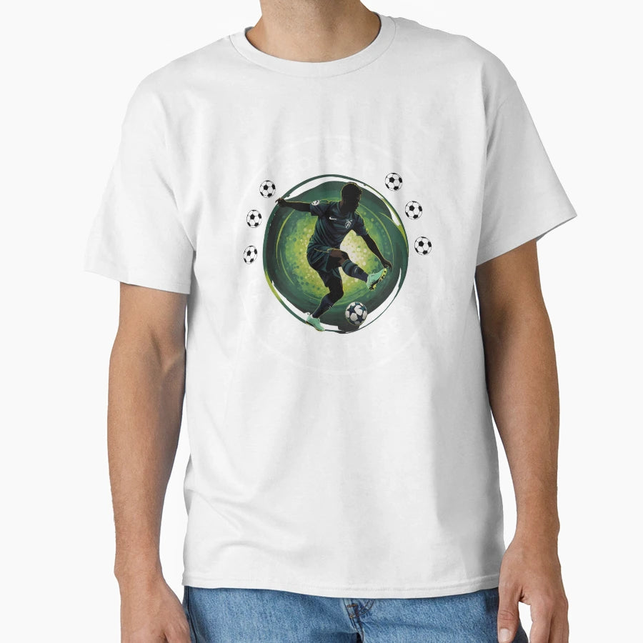 Soccer Star Super Dad Loving Husband T-Shirt - Graphic Print Men Women - T-Shirt, Sweatshirt, Hoodie