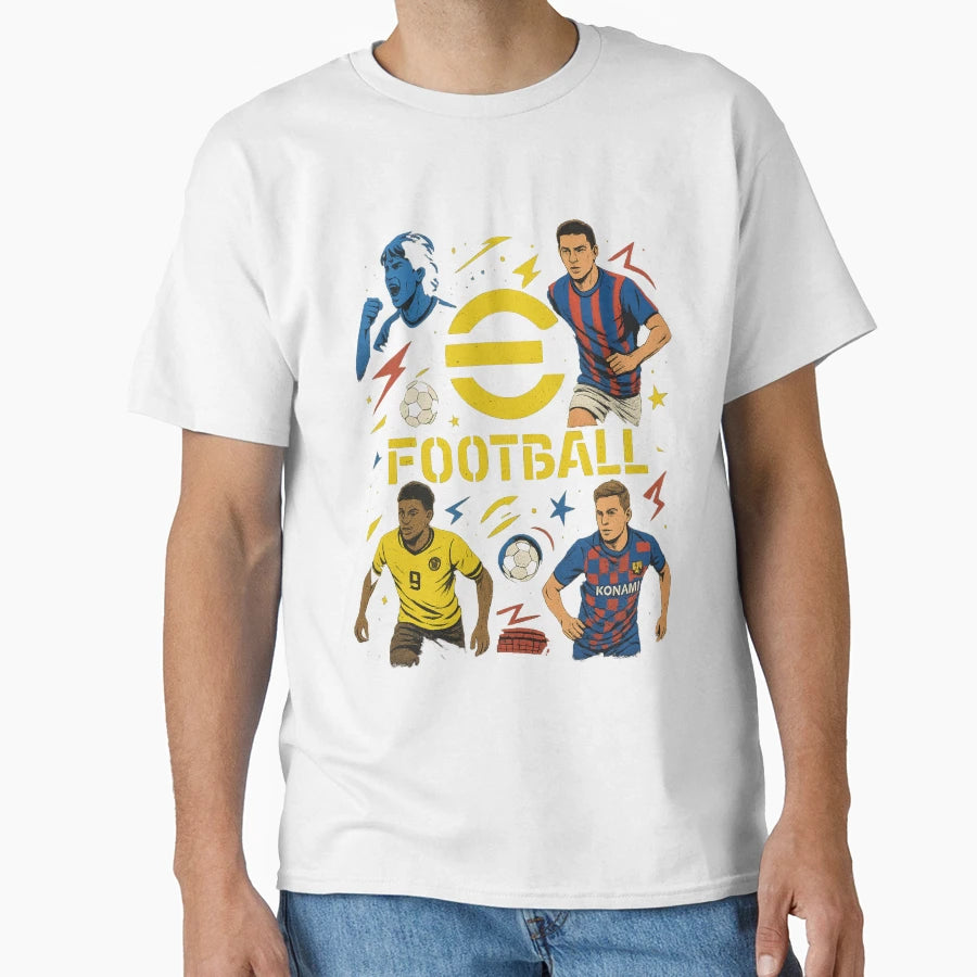 Efootball Fanart T-Shirt - Novelty Apparel Unisex - T-Shirt, Sweatshirt, Hoodie
