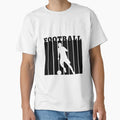 Football T-Shirt - Minimalist Print Men Women - T-Shirt, Sweatshirt, Hoodie