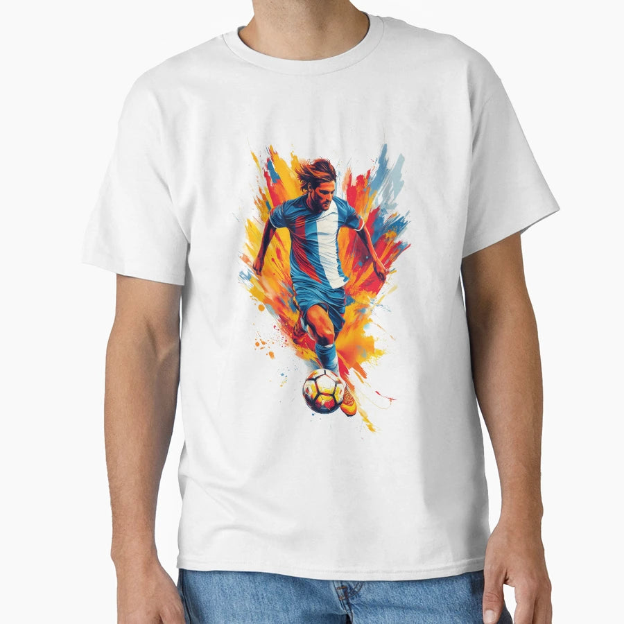 Soccer Player T-Shirt - Graphic Print Men Women - T-Shirt, Sweatshirt, Hoodie