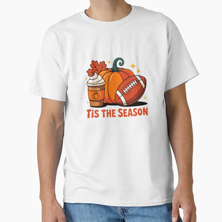 Pumpkin Season T-Shirt - Casual Everyday Wear for Adults - T-Shirt, Sweatshirt, Hoodie