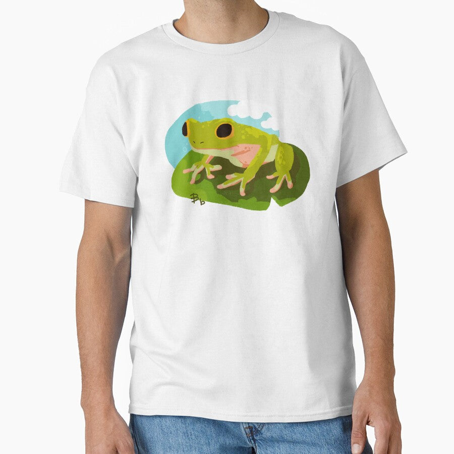 Lil froggy guy by Olliedot - Adult & Kids T-Shirts, Sweatshirts & Hoodies apparel design preview 1