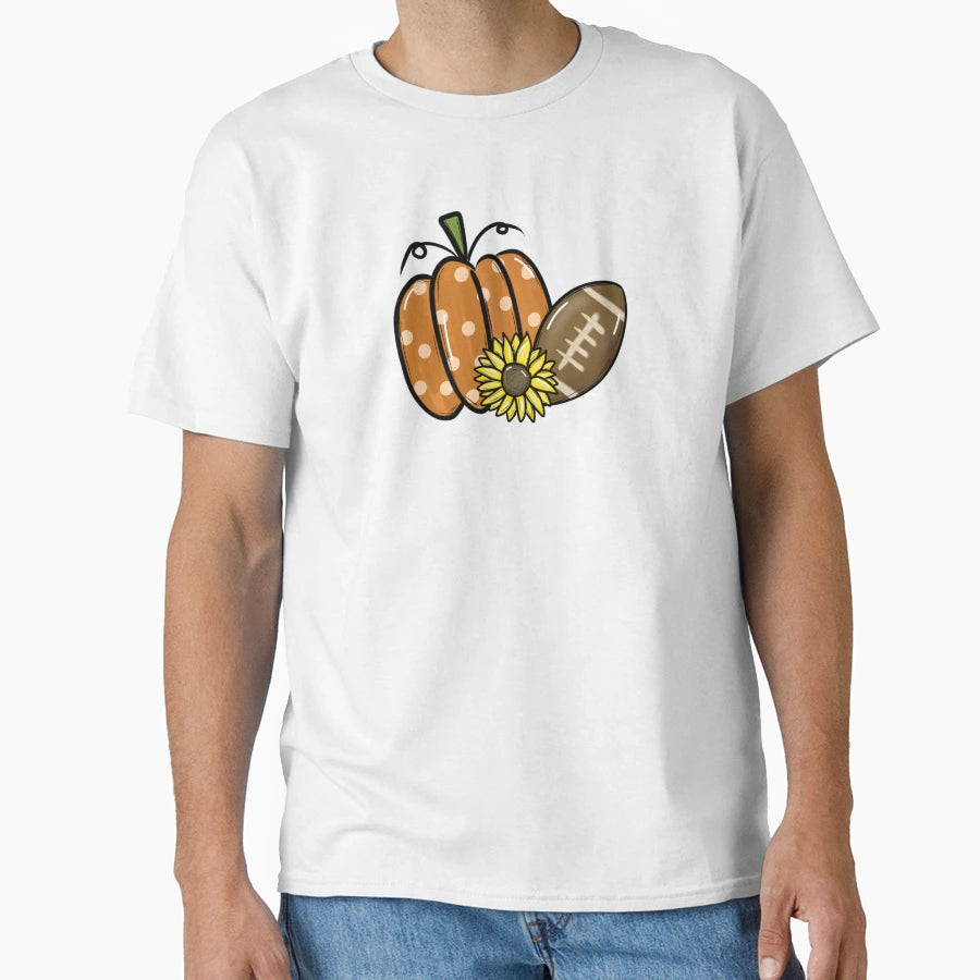 Fall Pumpkin T-Shirt - Novelty Apparel Unisex - T-Shirt, Sweatshirt, Hoodie