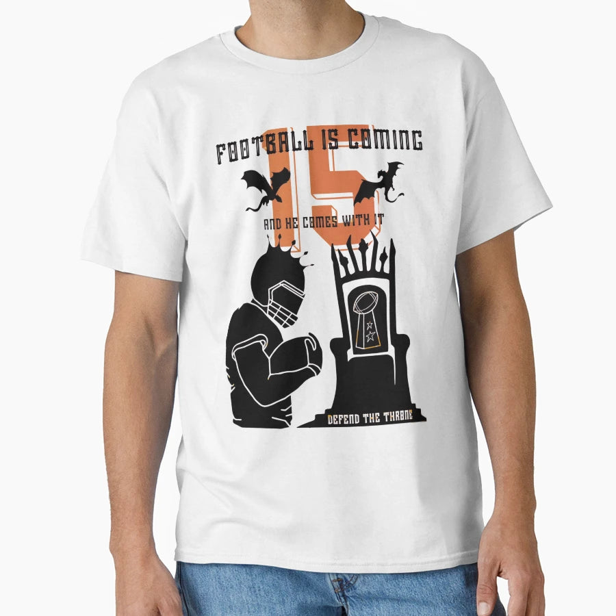 Football Is Coming 15 T-Shirt - Novelty Apparel Unisex - T-Shirt, Sweatshirt, Hoodie