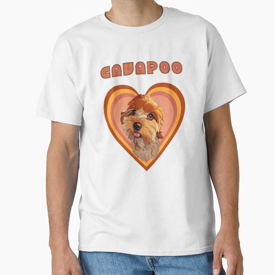 CAVAPOO love by Music-matter - Adult & Kids T-Shirts, Sweatshirts & Hoodies apparel design preview 1