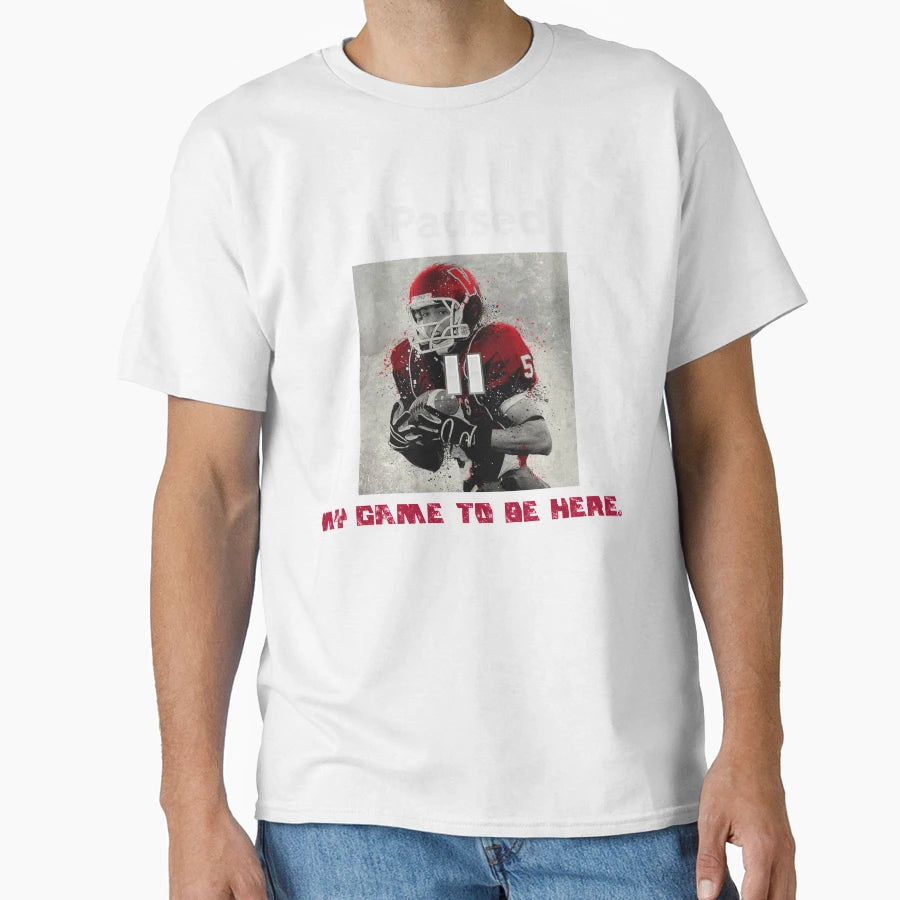 Copy I Paused My Game To Be Here T-Shirt - Casual Everyday Wear Men Women - T-Shirt, Sweatshirt, Hoodie