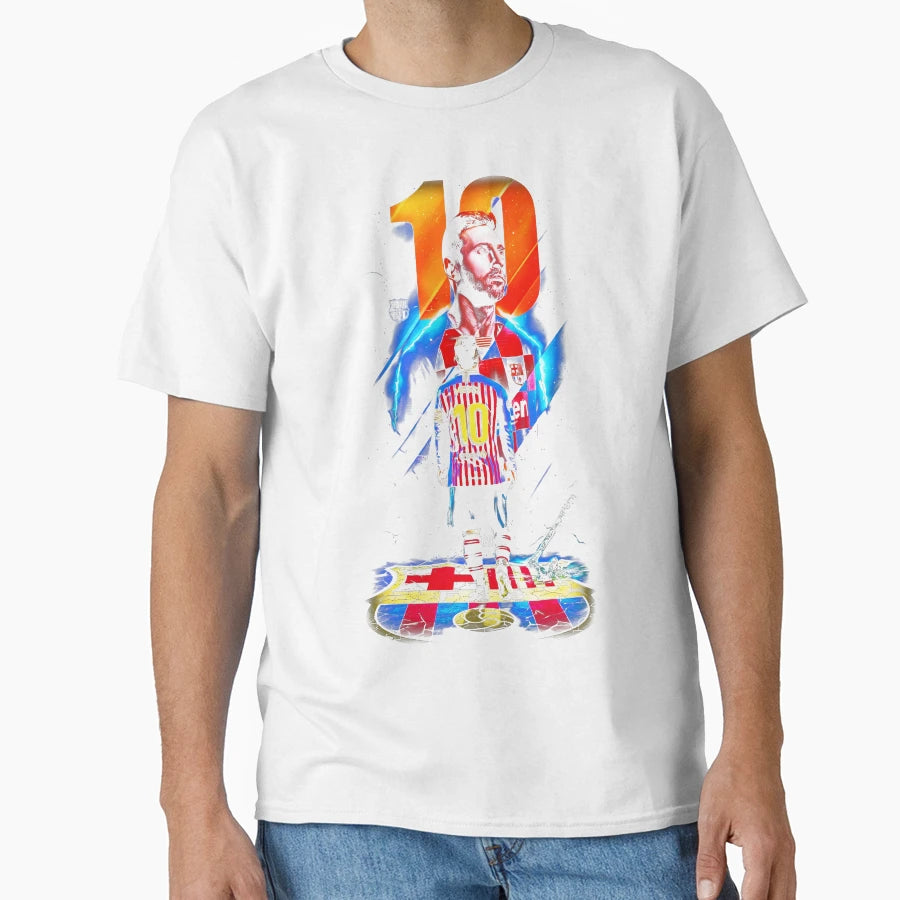 Messi Barcelona T-Shirt - Unique Graphic for Adults - T-Shirt, Sweatshirt, Hoodie