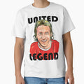 Denis Law Manchester United Legend T-Shirt - Trendy Graphic Unisex - T-Shirt, Sweatshirt, Hoodie
