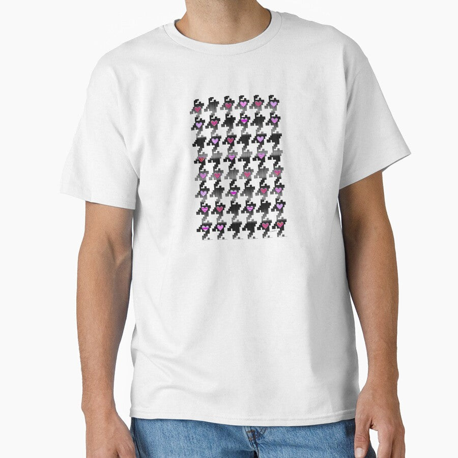 Puppytooth Love by PolkaDotStudio - Adult & Kids T-Shirts, Sweatshirts & Hoodies apparel design preview 1