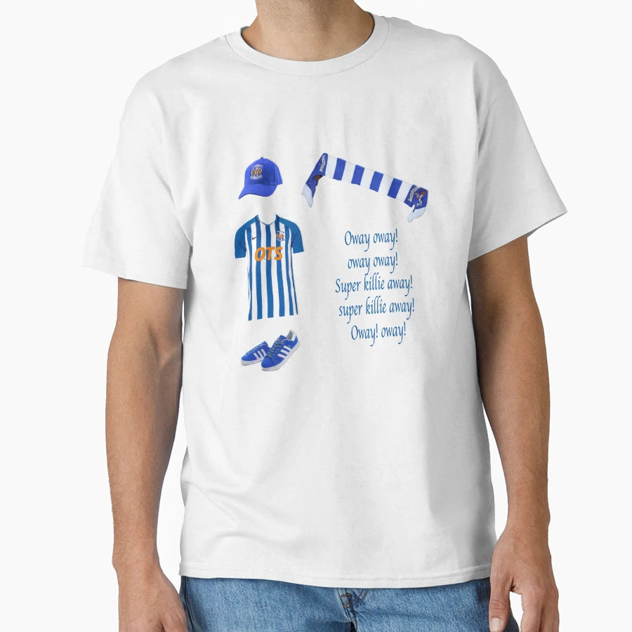 Kilmarnock Fc T-Shirt - Casual Everyday Wear Unisex - T-Shirt, Sweatshirt, Hoodie