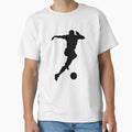 Athletic Soccer Kick Motion T-Shirt - Custom Art Print Men Women - T-Shirt, Sweatshirt, Hoodie