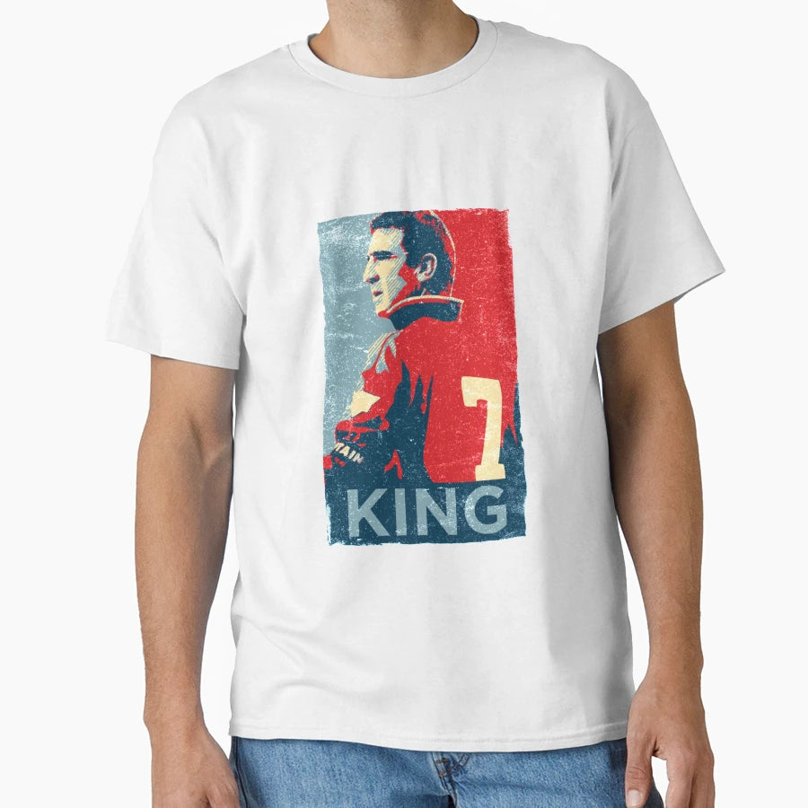 Cantona King T-Shirt - Trendy Graphic Men Women - T-Shirt, Sweatshirt, Hoodie