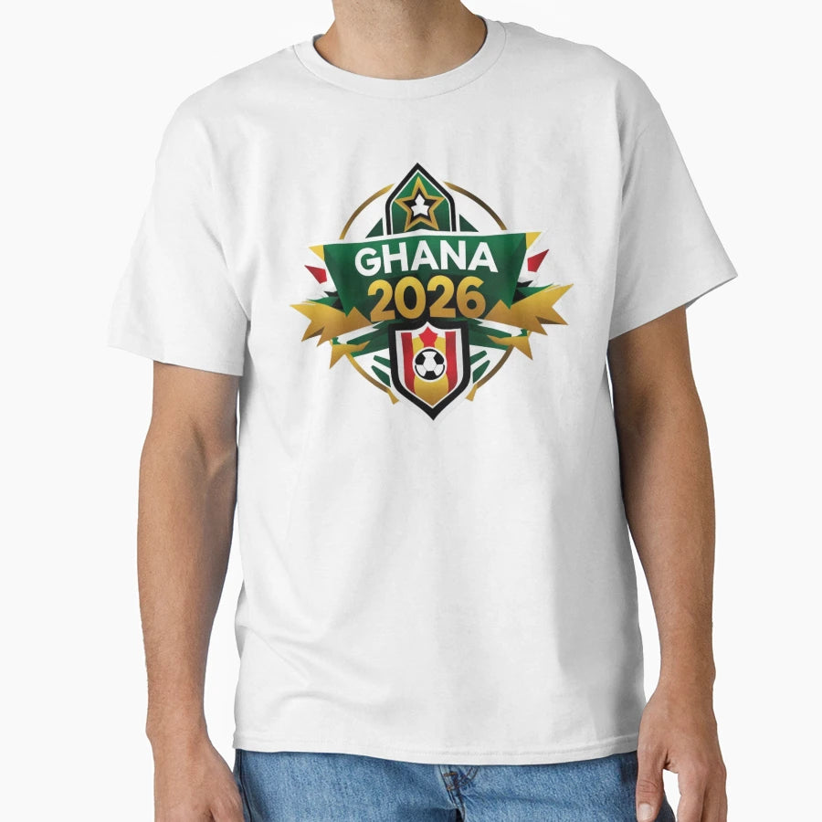 Ghana Wc 2026 T-Shirt - Fun Novelty Design Unisex - T-Shirt, Sweatshirt, Hoodie