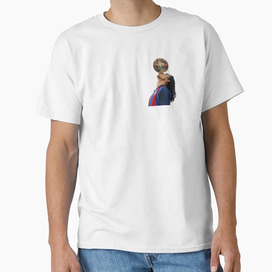 Ronaldinho T-Shirt - Novelty Apparel for Adults - T-Shirt, Sweatshirt, Hoodie