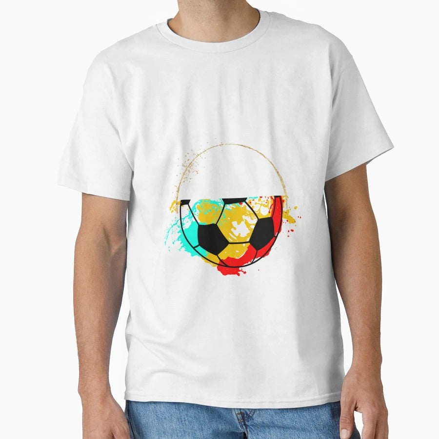 Soccer Ball T-Shirt - Casual Everyday Wear Unisex - T-Shirt, Sweatshirt, Hoodie