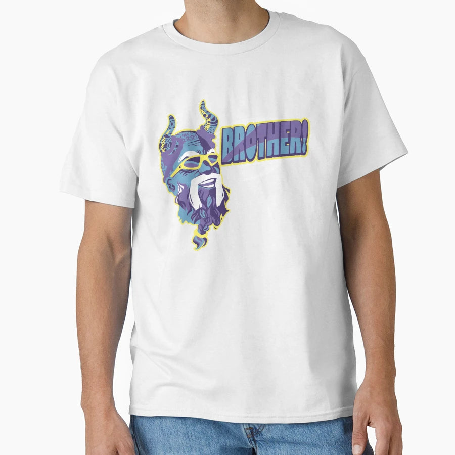 Mimir Hulk Hogan Brother T-Shirt - Minimalist Print Men Women - T-Shirt, Sweatshirt, Hoodie