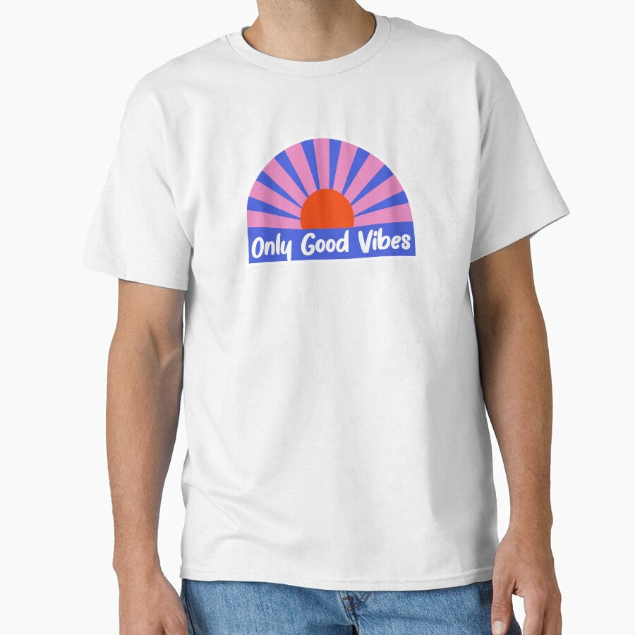 Only good vibes by CapriCreatives - Adult & Kids T-Shirts, Sweatshirts & Hoodies apparel design preview 1