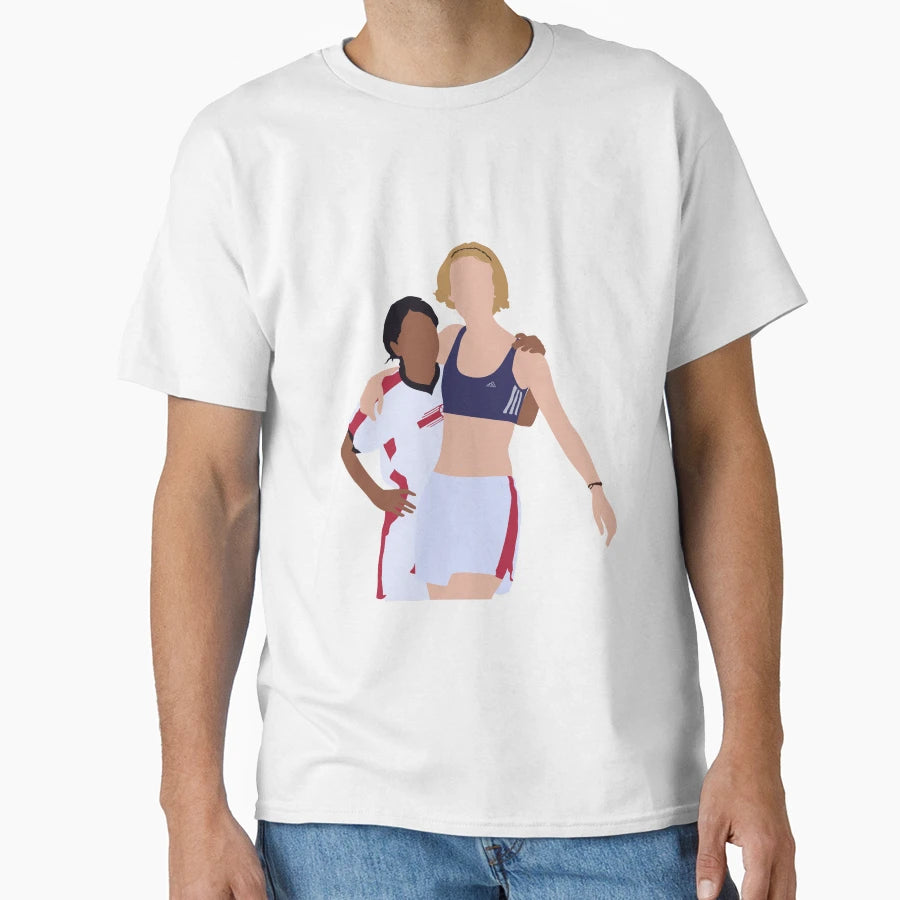 Jess And Jules Bend It Like Beckham 2002 T-Shirt - Graphic Print Unisex - T-Shirt, Sweatshirt, Hoodie