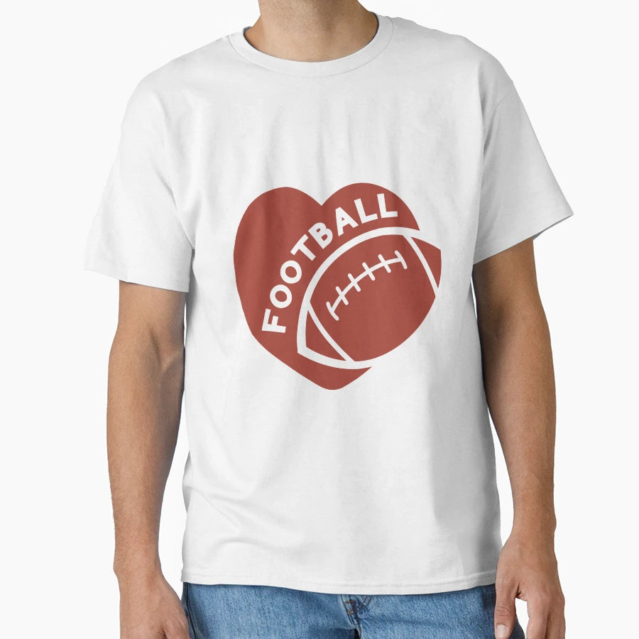 American Football Cartoon T-Shirt - Casual Everyday Wear Men Women - T-Shirt, Sweatshirt, Hoodie