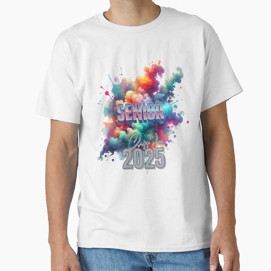 Senior Class 2025 T-Shirt - Fun Novelty Design Men Women - T-Shirt, Sweatshirt, Hoodie