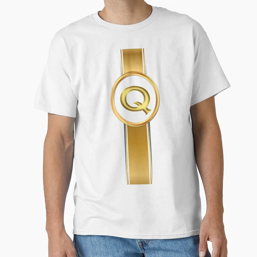 Letter Q T-Shirt - Streetwear Style Unisex - T-Shirt, Sweatshirt, Hoodie