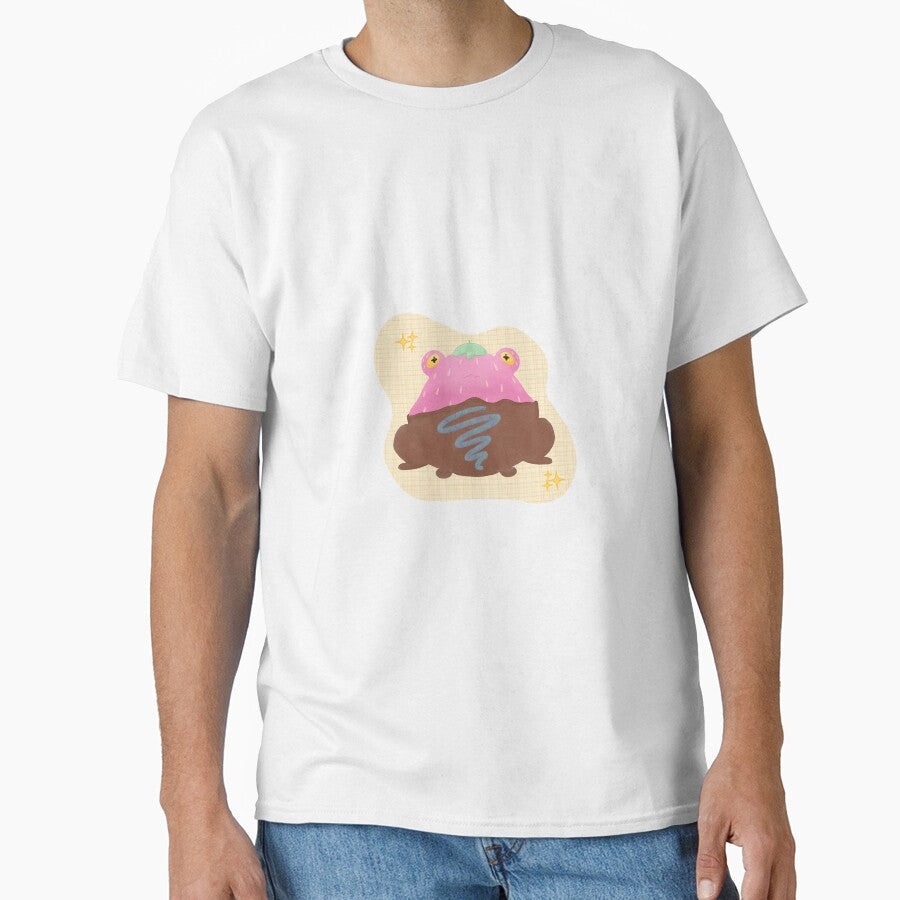Chocolate Strawberry Frog by foxglovesart - Adult & Kids T-Shirts, Sweatshirts & Hoodies apparel design preview 1
