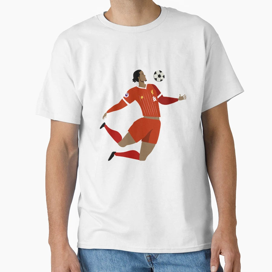 Virgil Van Dijk T-Shirt - Graphic Print Unisex - T-Shirt, Sweatshirt, Hoodie