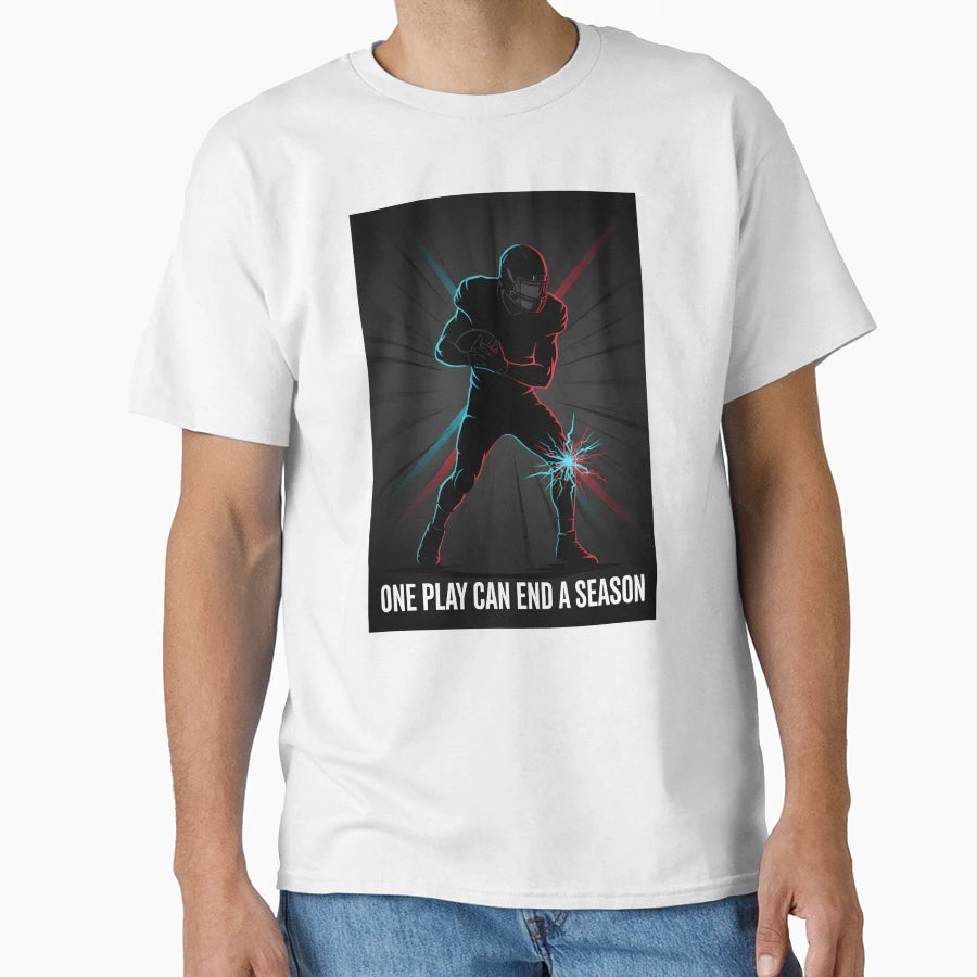 PM One Play Can End Season Chiefs T-Shirt - Fun Novelty Design Men Women - T-Shirt, Sweatshirt, Hoodie