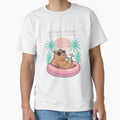 Capybara Energy Chill Cartoon Design for Calm People - Adult & Kids T-Shirts, Sweatshirts & Hoodies apparel design preview 1