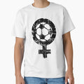 Frauenfu Ball Zweifarbig T-Shirt - Graphic Print Unisex - T-Shirt, Sweatshirt, Hoodie