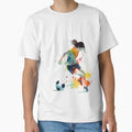 Playing Soccer Football T-Shirt - Streetwear Style Men Women - T-Shirt, Sweatshirt, Hoodie
