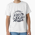 Let's go travel quote by BaconLines - Adult & Kids T-Shirts, Sweatshirts & Hoodies apparel design preview 1