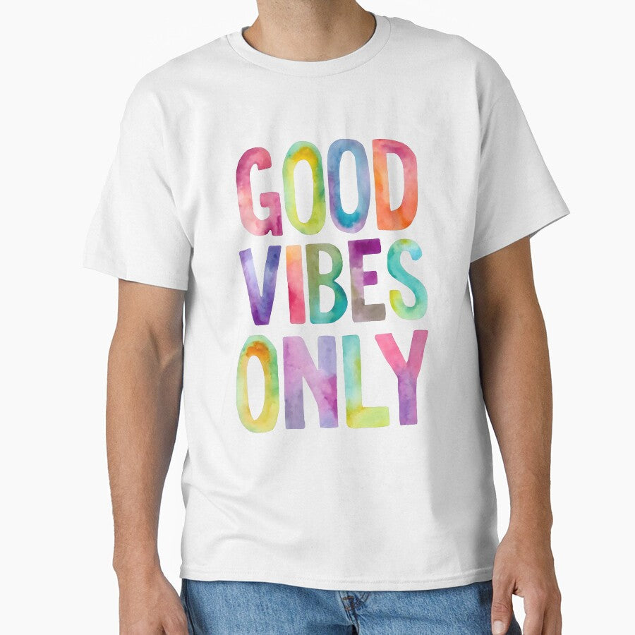 Good Vibes Only by STUDIO MORE Los Angeles - Adult & Kids T-Shirts, Sweatshirts & Hoodies apparel design preview 1