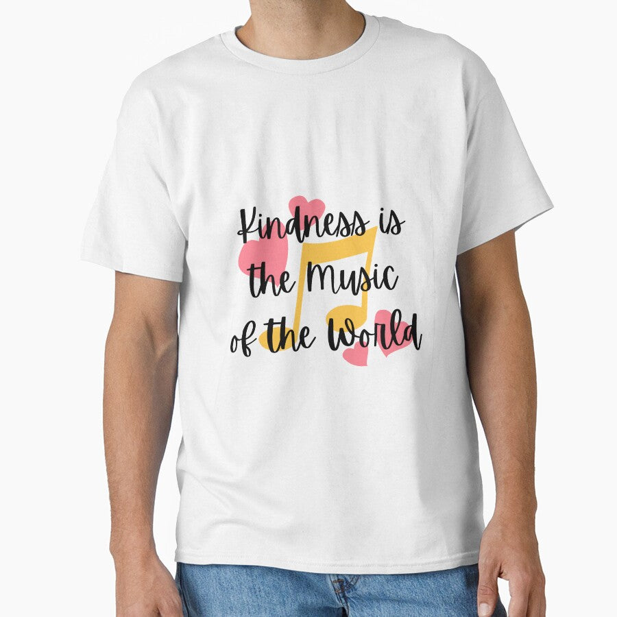 Kindness is the Music to World by Braumies - Adult & Kids T-Shirts, Sweatshirts & Hoodies apparel design preview 1