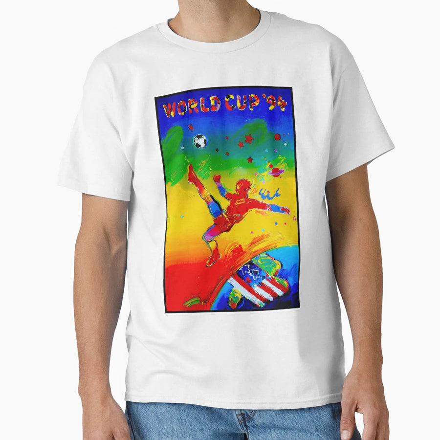 Worlds Cup Advertising Soccer T-Shirt - Fun Novelty Design for Adults - T-Shirt, Sweatshirt, Hoodie
