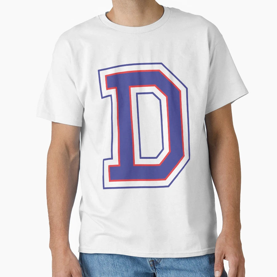 Alphabet D T-Shirt - Casual Everyday Wear Unisex - T-Shirt, Sweatshirt, Hoodie