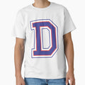 Alphabet D T-Shirt - Casual Everyday Wear Unisex - T-Shirt, Sweatshirt, Hoodie